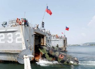 Taiwan says China deploys warships in ‘military operations’