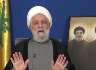 Hezbollah chief says supports state diplomacy to stop Israeli aggression