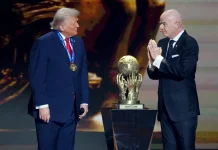 FIFA gives Trump a peace prize in a departure from its traditional focus on sport