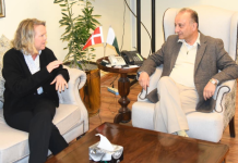 Ambassador of Denmark Calls on Federal Minister for Climate Change; High-Level Talks Focus on Equity in Climate Action and Green University Plans