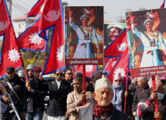 Nepalese royalists demand monarchy restoration ahead of March elections