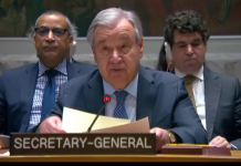 US and Israel clash with Iran at emergency Security Council meeting. UN chief condemns attacks