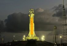 Spacecraft with NASA astronauts sets off for Moon for first time in over 50 years