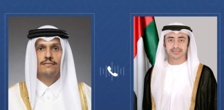 UAE and Qatar Foreign Ministers Discuss Regional Stability and Expanding Bilateral Cooperation