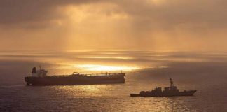 British military says ship caught fire after being hit off coast of Qatar