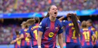 Barca women claim Spanish treble before Champions League final