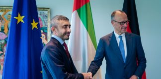 Sheikh Abdullah bin Zayed and German Chancellor Friedrich Merz Strengthen UAE-Germany Strategic Partnership