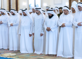Sheikh Hamdan bin Mohammed Performs Eid Al-Adha Prayer at Zabeel Grand Mosque in Dubai