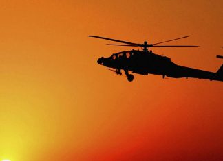 US AH-64 Apache Helicopter Crashes Near Strait of Hormuz