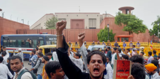 Mass Youth Protests Rock New Delhi as Demonstrators Demand Education Minister’s Resignation