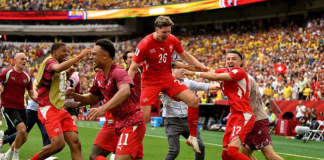 Switzerland Ends 72-Year Wait to Reach FIFA World Cup Quarterfinals