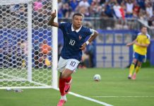 Kylian Mbappe delivers another brace as France routs Sweden
