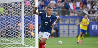 Kylian Mbappe delivers another brace as France routs Sweden