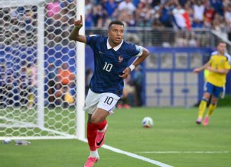Kylian Mbappe delivers another brace as France routs Sweden