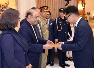 President Zardari Accredits Italian and Korean Envoys, Reaffirms Commitment to Multidimensional Partnerships