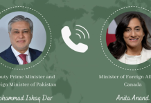 Pakistan, Canada Discuss Regional Security, Makkah Defence Agreement and US-Iran Situation