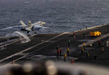 Iran War Stretches U.S. Navy as Final Aircraft Carrier Leaves Asia