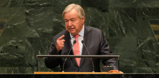 Guterres Warns Time Is Running Out to Preserve Two-State Solution