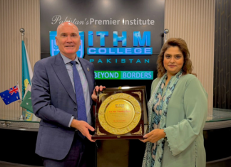 ITHM Faisalabad Hosts Australian High Commissioner, Marking 15 Years of Educational Partnership