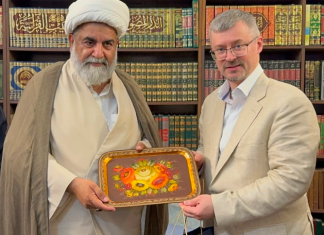 Ambassador Albert P. Khorev Meets with Pakistani Opposition Leader Allama Raja Nasir Abbas Jafri