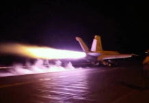 US strikes Iranian sites around Hormuz, IRGC says it retaliated against base in Jordan
