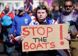 Antimigrant protesters bringing militancy to UK’s streets