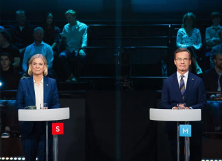 Swedish center-left bloc leads tight election; in surprise, far right loses ground