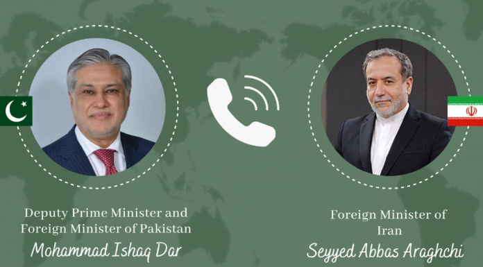 Pakistan and Iran Hold Consultations on Regional Developments