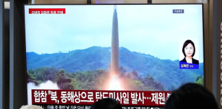 North Korea Fires Two Suspected Ballistic Missiles Toward Sea of Japan