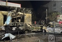 Russian Missile Strike on Grocery Store Near Kharkiv Kills Three, Injures Nine