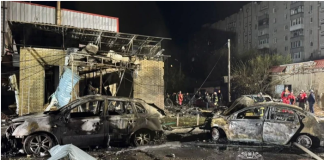 Russian Missile Strike on Grocery Store Near Kharkiv Kills Three, Injures Nine