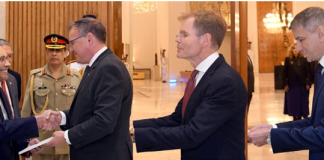 President Zardari Receives Credentials of Norway, Azerbaijan and Switzerland’s Ambassadors-designate