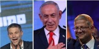 Netanyahu vows to stick with far-right partners as Eisenkot seeks path to ‘bring change’